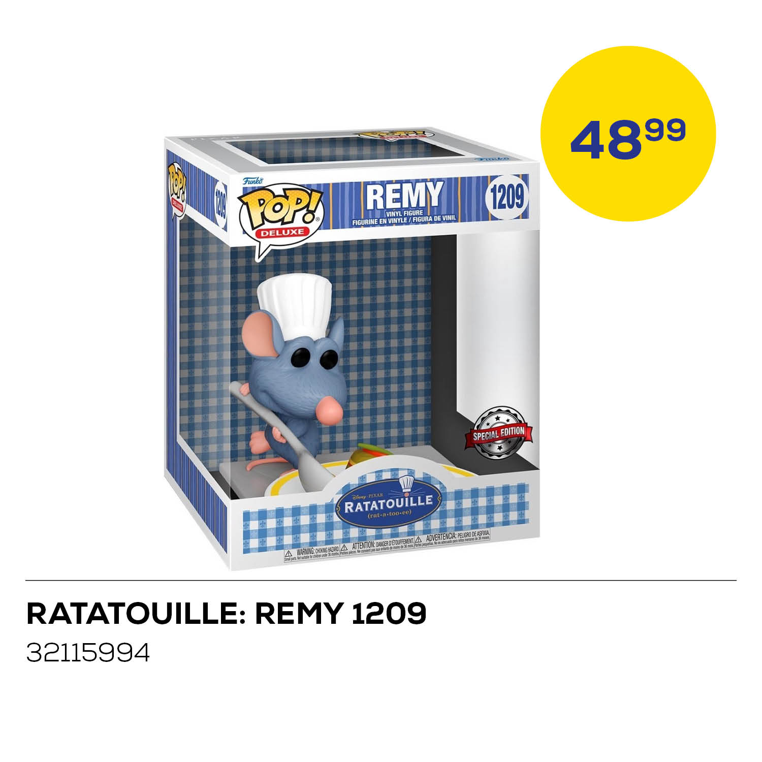 Funko Pop! Movies Disney - Ratatouille: Remy -> Special Edition 1209